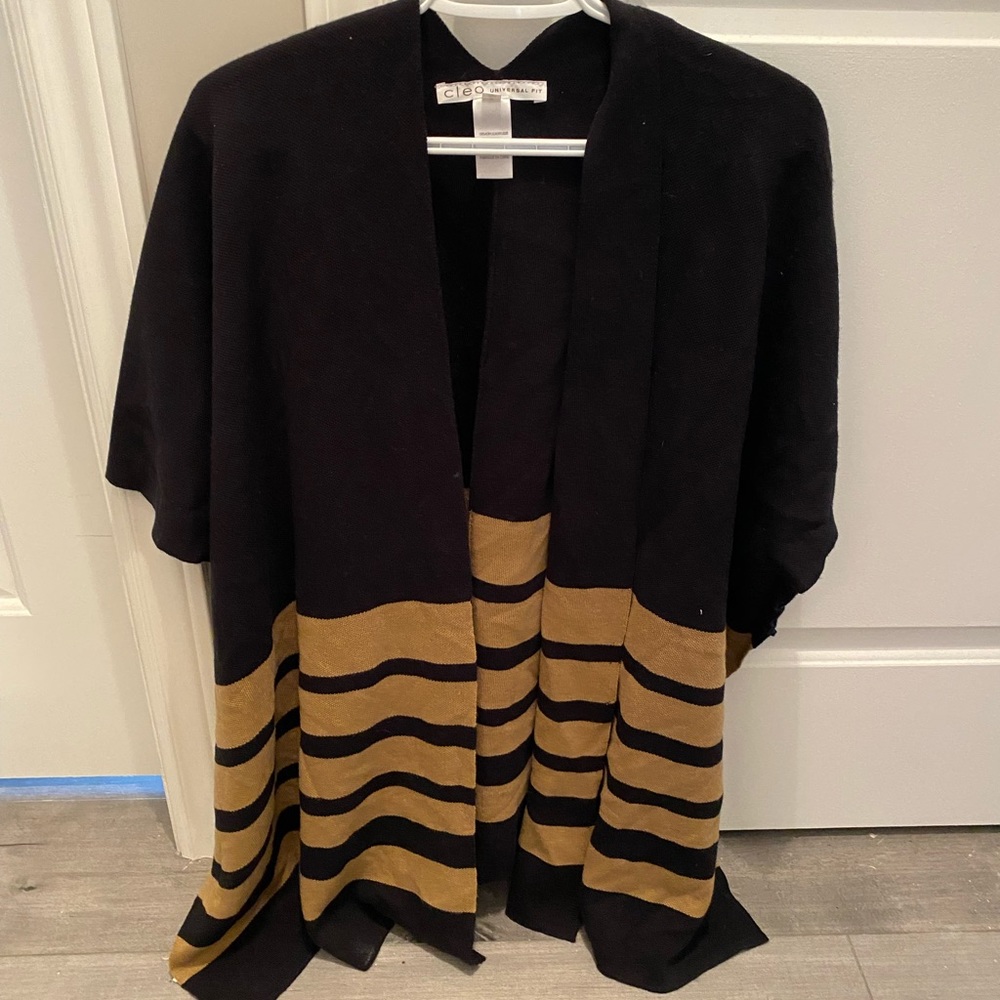 Open front sweater